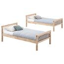 Dakota - Wood Twin Over Twin Bunk Bed - Natural