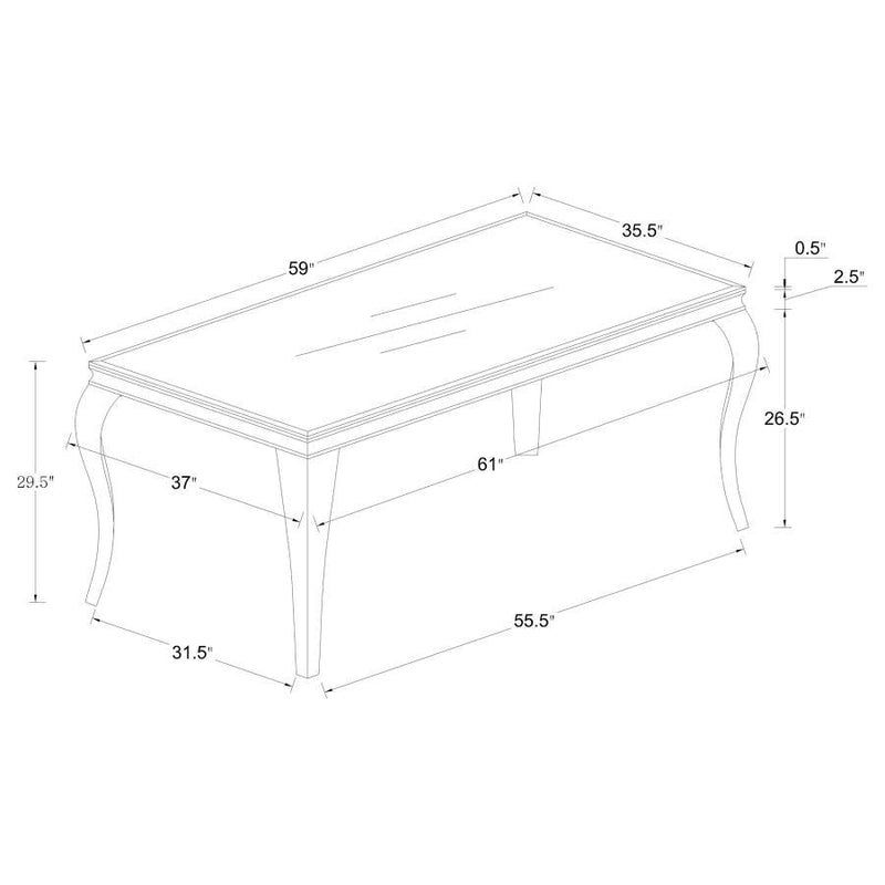 Carone - Rectangular Dining Set