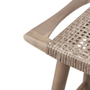 Pulaski - Rustic Style Outdoor Barstools Set With Faux Rattan Seating - Light Multi Brown