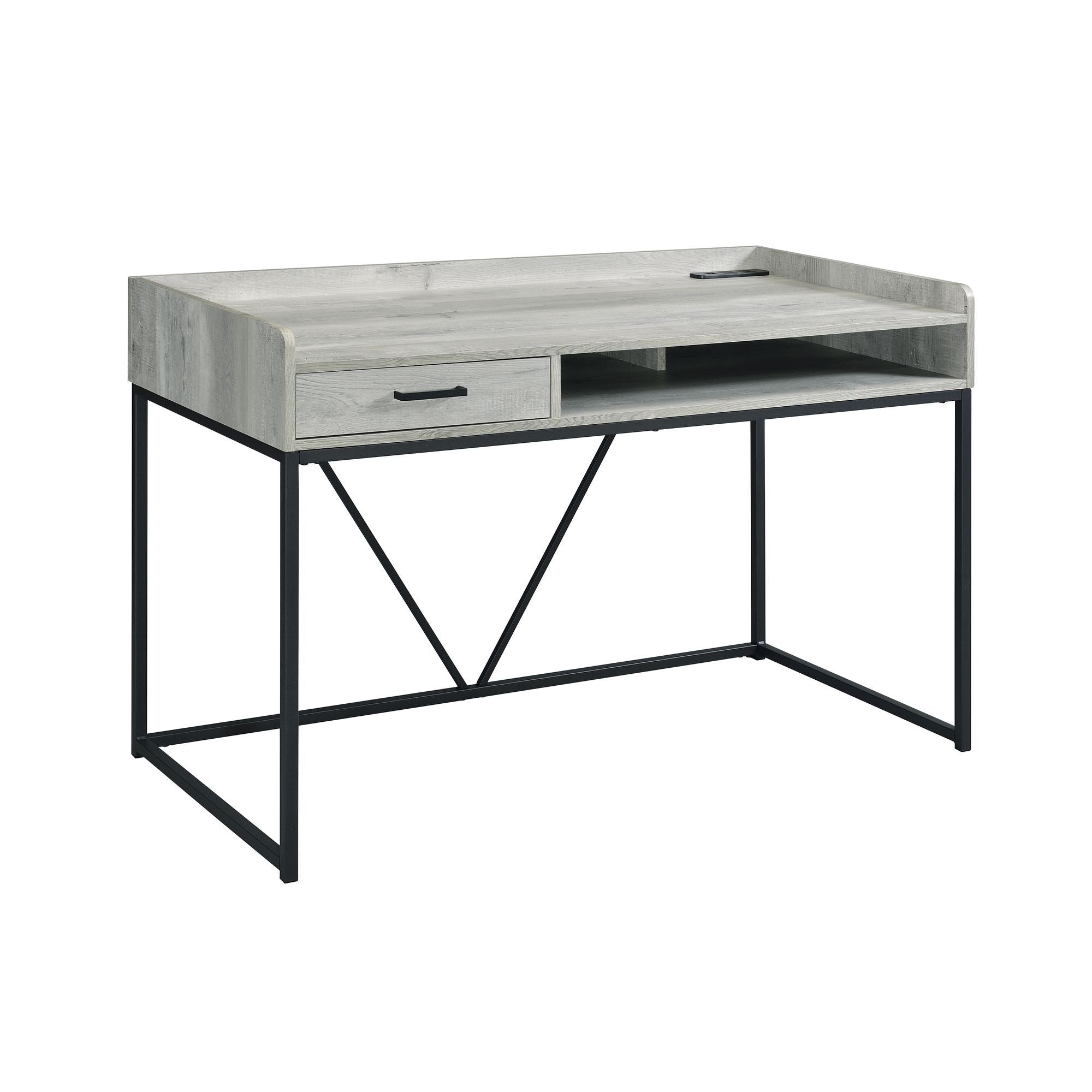 Preston - Desk - Gray