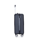 4 Piece Lightweight Suitcase, Makeup Box, Aircraft Wheels
