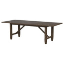 Matisse - Rectangular Wood Dining Table - Dark Brown