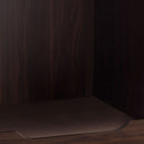 Modern Pet End Table With Removable Mat - Dark Walnut