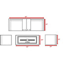 Outdoor Elegance Conversation Set With Fire Pit