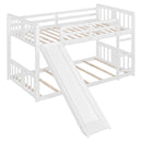 Bunk Bed With Convertible Ladder And Slide