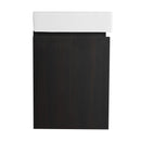 Modern Bathroom Vanity With Ceramic Basin, Wall Mounted Floating Sink Combo, Storage Cabinet