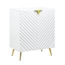 Gaines - High Gloss Console Cabinet - White
