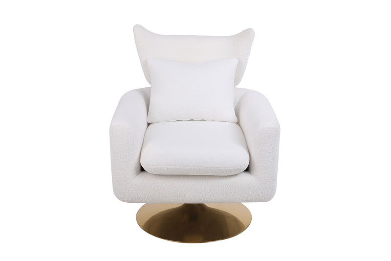 Classic Mid-Century 360-Degree Swivel Accent Chair