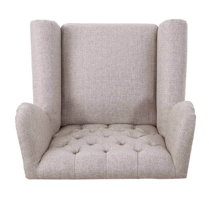 Mid Century Modern Arm Reading Chair For Living Room
