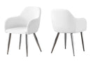 Dining Side Chair, Upholstered For Dining Room, Contemporary & Modern (Set of 2)