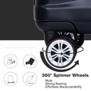 Luggage Set Of 5 Pieces, Expandable Hard Pc Luggage Set With Tsa Lock For Rotating Wheels