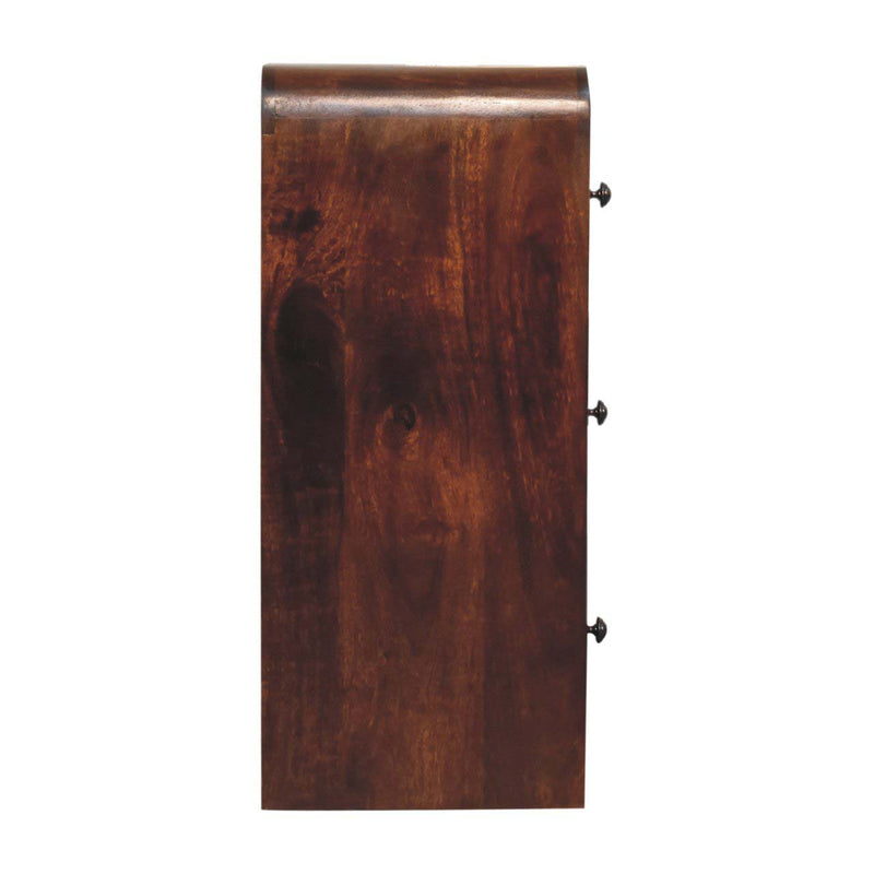 Aspen - Slim Chest - Dark Brown