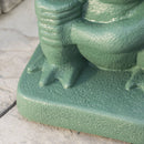 Whimsical - Frog Neptune Umbrella Base Concrete