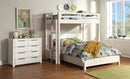 Celerina - Queen Bed - Weathered White