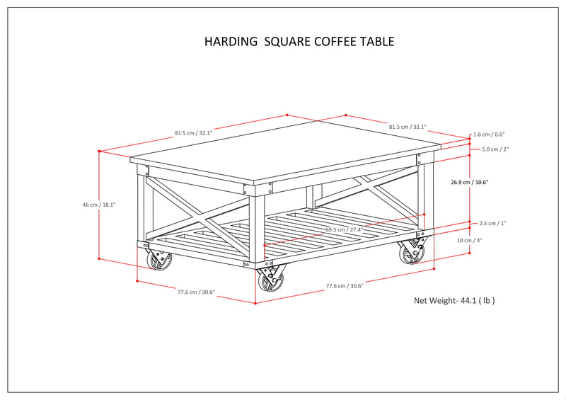 Harding - Handcrafted Table