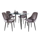 Clara Giovani - 5 Piece Contemporary Dining Set