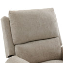 Manual Recliner Massage Chair With Swivel Rocker, 8 Massage Modes, Side Storage Pocket