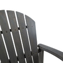 Outdoor Acacia Wood Adirondack Barstools (Set of 2)