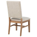 Middleton - Upholstered Dining Side Chair Beige (Set of 2) - Natural