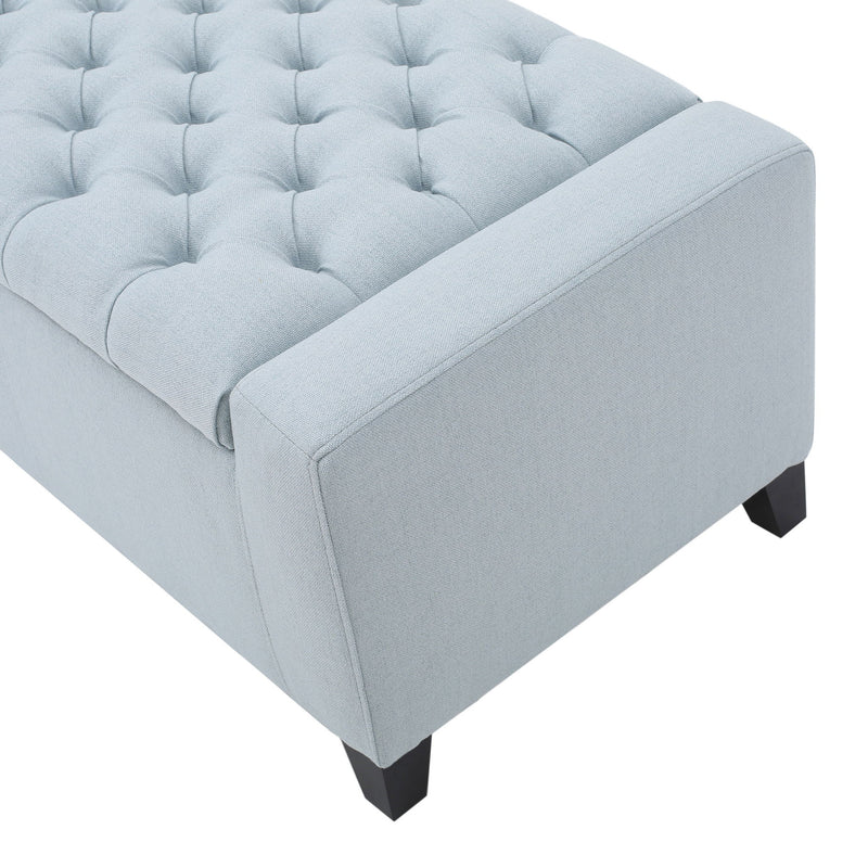 Guernsey - Ottoman Storage With Tufted Top