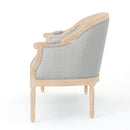 French Country Chesterfield Style Tufted Loveseat