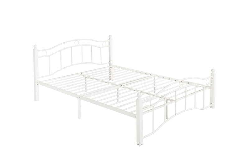 Metal Bed Frame With Headboard And Footboard