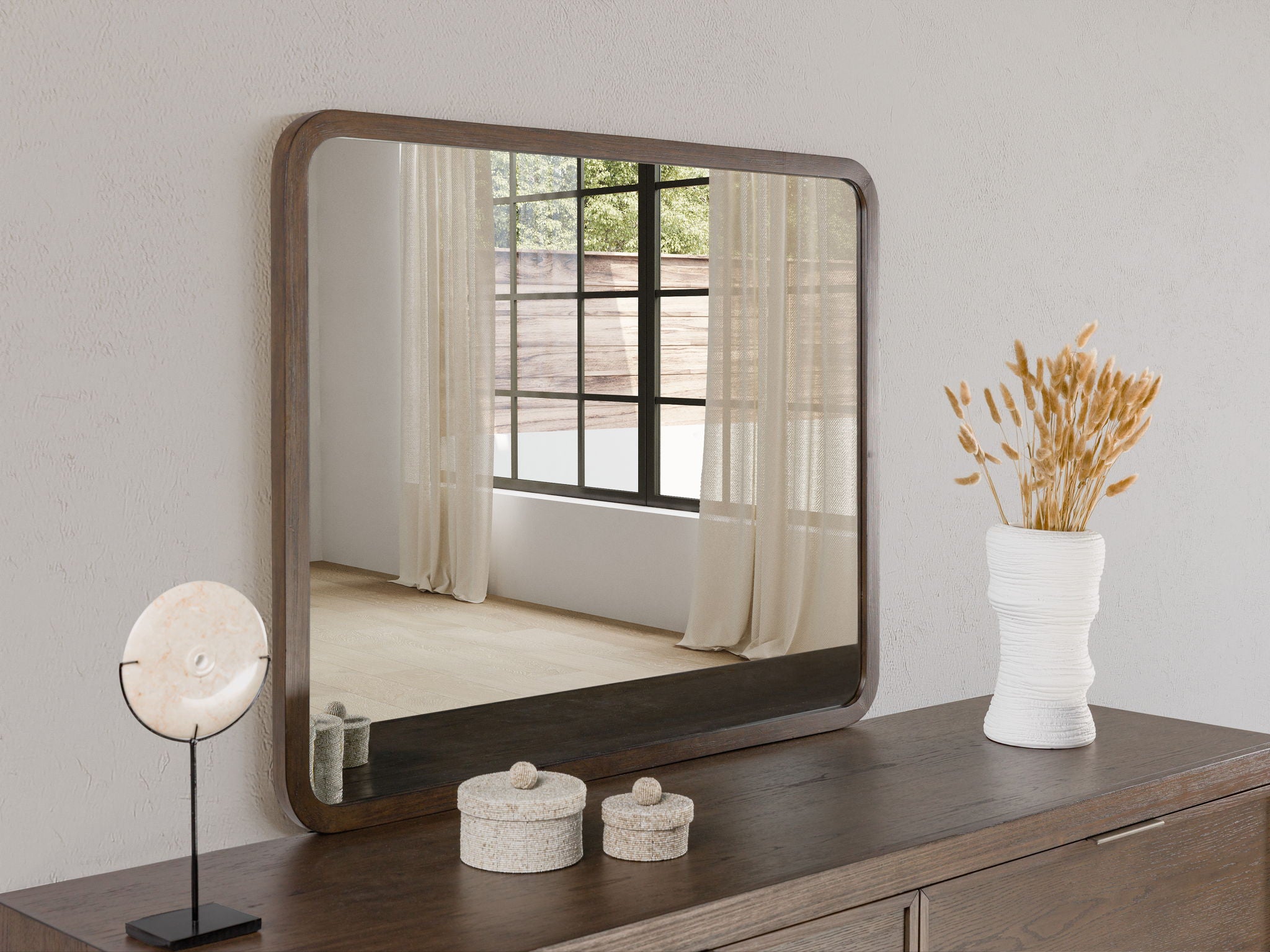 Athens - Mirror - Dark Brown