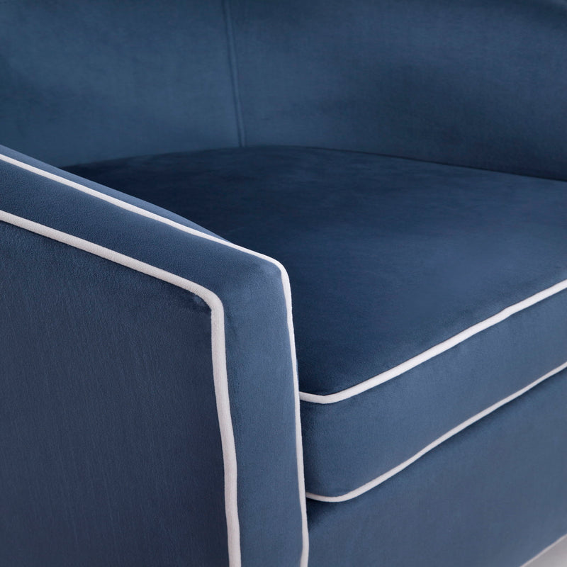 Kendall - Swivel Chair With Barrel Back Design