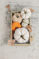 Weighted Pumpkin Ornament Decor For Holiday Harvest Festival Fall Festival & Thanksgiving