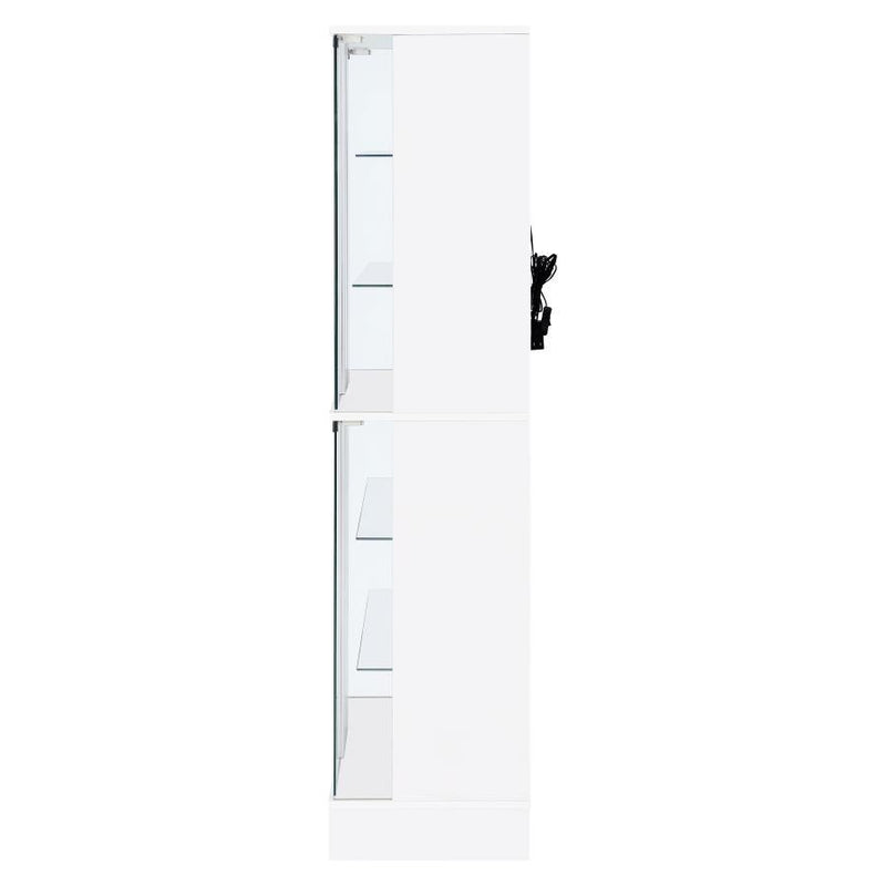 Cabra - 4-door LED Curio Display Cabinet