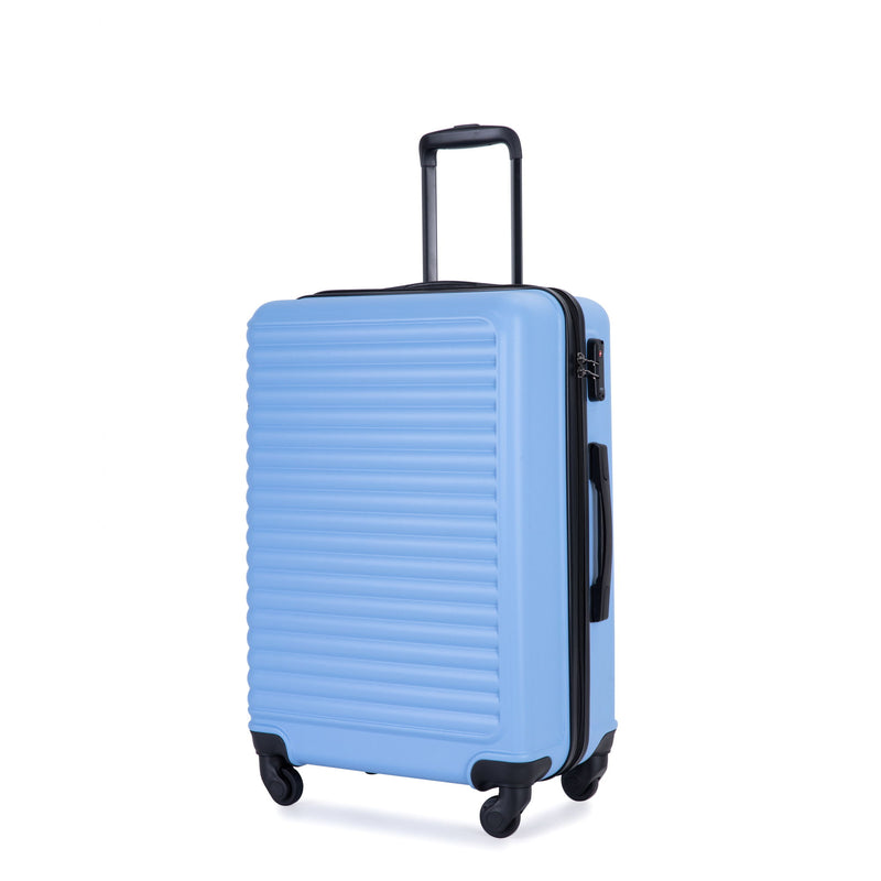 3 Piece Luggage Sets, Lightweight Suitcase With Two Hooks, Spinner Wheels, Tsa Lock