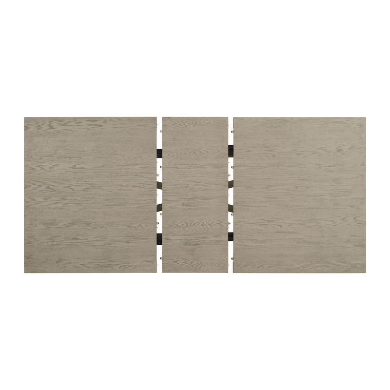 Elma - Rectangular Dining Table With 18" Leaf - Almond