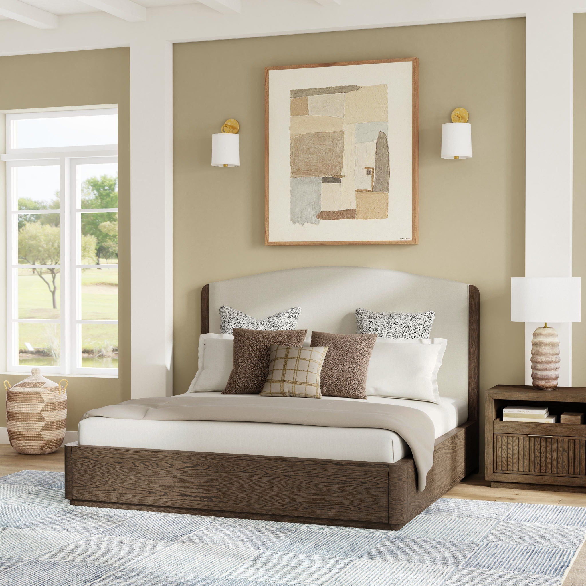 Athens - Upholstered Bed