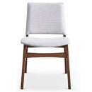 Gusto - Dining Chair (Set of 2) - Brown / Light Gray