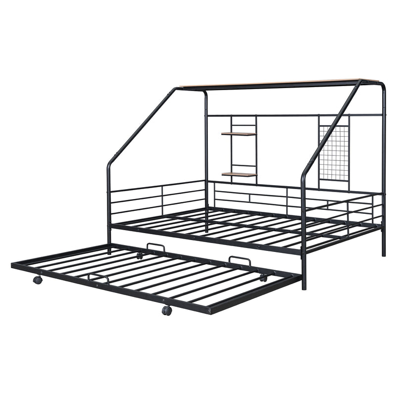 Playhouse Design Bed With Trundle