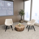 Medieval - Table And Dining Chair Set For Home Kitchen - White / Wood