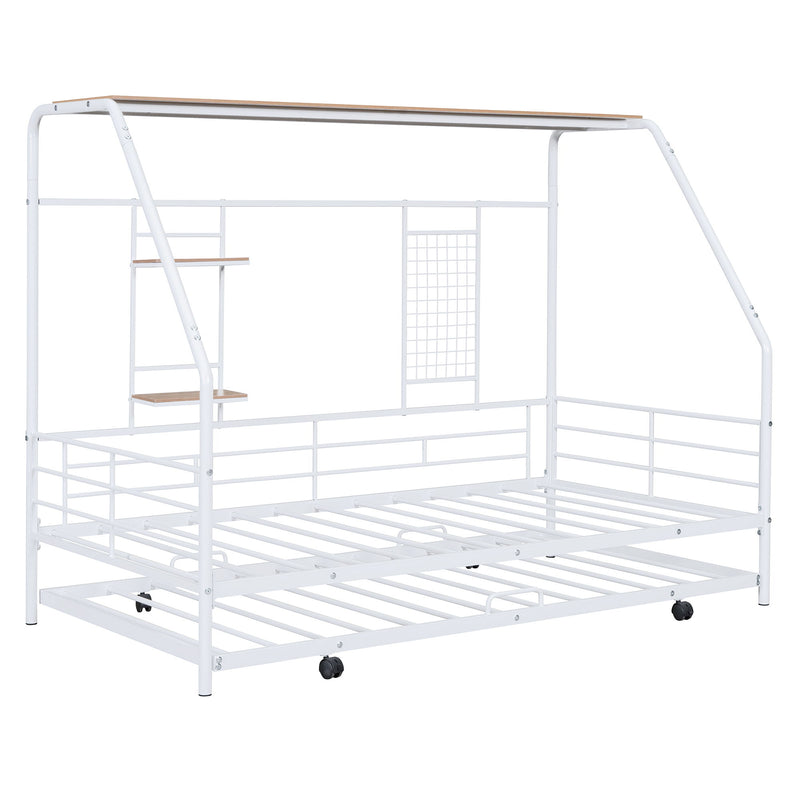 Playhouse Design Bed With Trundle