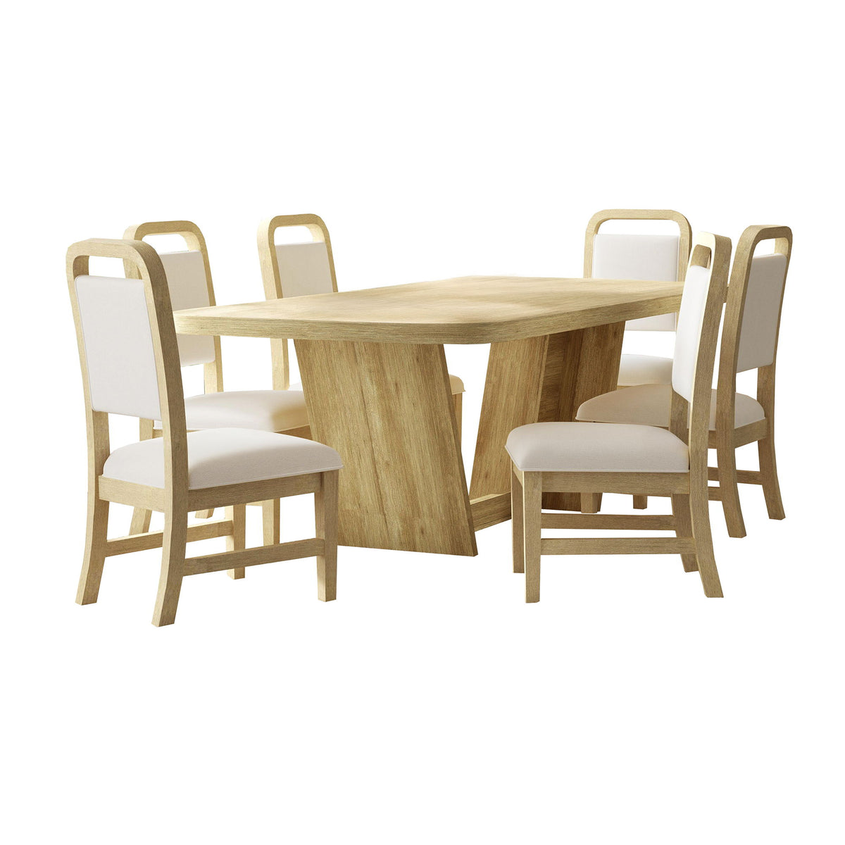 Ridgemont Standard Height Dining Set in Black by Elements International, view 3
