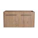 Modern Floating Bathroom Vanity With Resin Sink, Soft Close Doors