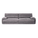 Cadenza - Corduroy Loveseat - Gray