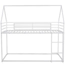 House Bunk Bed With Built In Ladder
