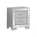 Madison - Nightstand - Silver Champagne