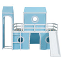 Loft Bed & Slide Tent And Tower