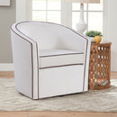 Kendall - Swivel Chair With Barrel Back Design