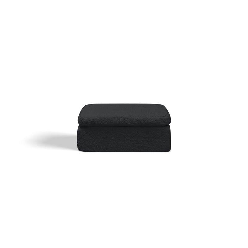 Cloud Sectional Couch, Convertible With Ottoman, 3 Seater Modular Design