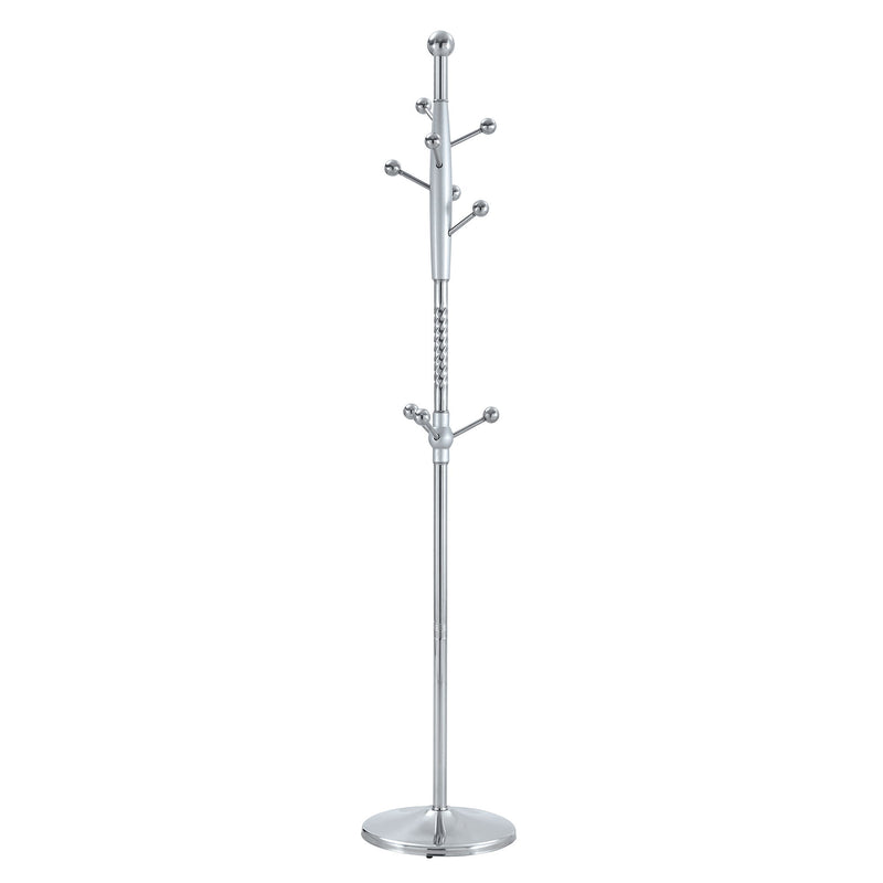 Modern Stainless Steel Spray Painted Hanger With Solid Wood Reinforcement