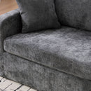 Accent Chair With 2 Bolster Pillows