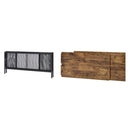 Winam - Coffee Table - Antique Oak & Black - Atlantic Fine Furniture Inc
