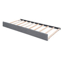 Upholstered Platform Bed With Trundle