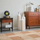 Floor Metal Vase Modern Style Decoration Home Metal Vase 3 Piece Set Gorgeous Home Decoration Large Glazed Metal Vase - Gold / White